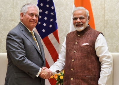 Secretary Tillerson Meets With Indian Prime Minister Modi in New Delhi