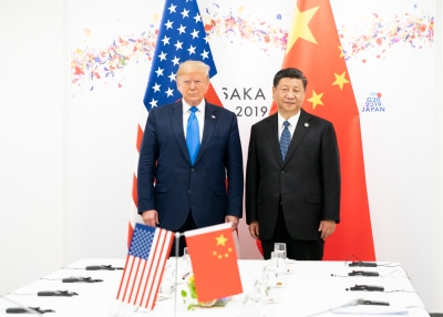 Trump and Xi in Osaka