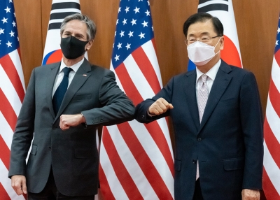 Antony Blinken Chung Eui-yong - State Department Flickr