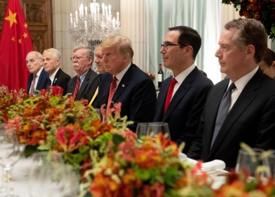 U.S. delegation at G-20 Summit for Trump-Xi Meeting