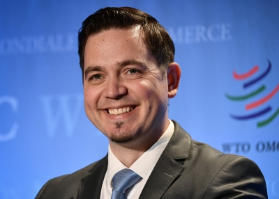 Tudor Ulianovschi speaks to the WTO