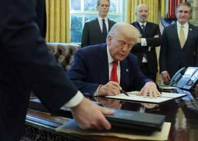 Trump signs reciprocal tariff executive order