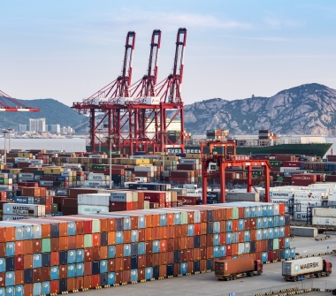 Photo of an active Port