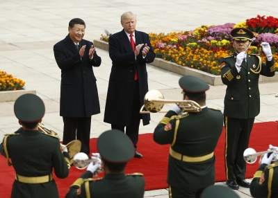 Chinese President Xi Jinping and U.S. President Donald Trump