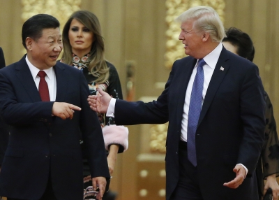 Xi Jinping and Donald Trump