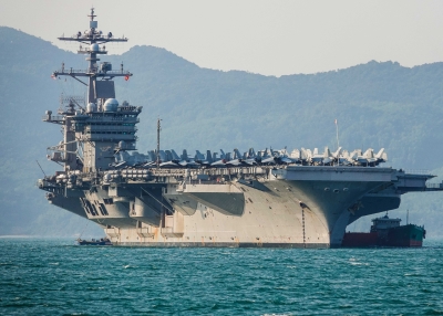 USS Carl Vinson visits Vietnam.