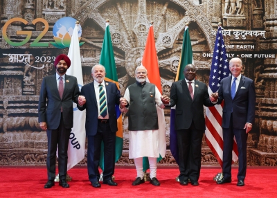 Modi with leaders at G20 2023