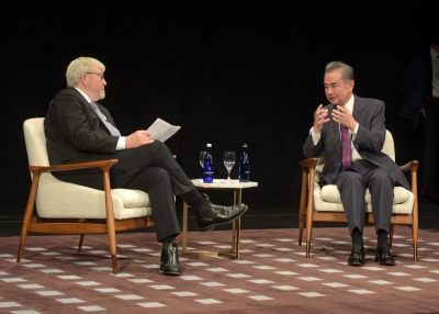 Kevin Rudd and Wang Yi