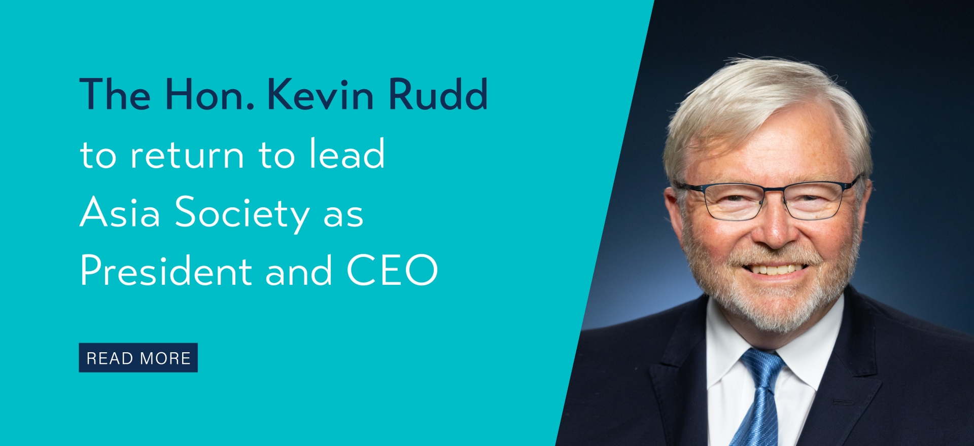 The Hon. Kevin Rudd to return to lead Asia Society as President and CEO