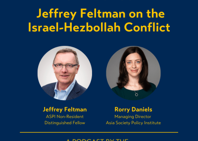 Jeffrey Feltman on the Israel-Hezbollah Conflict